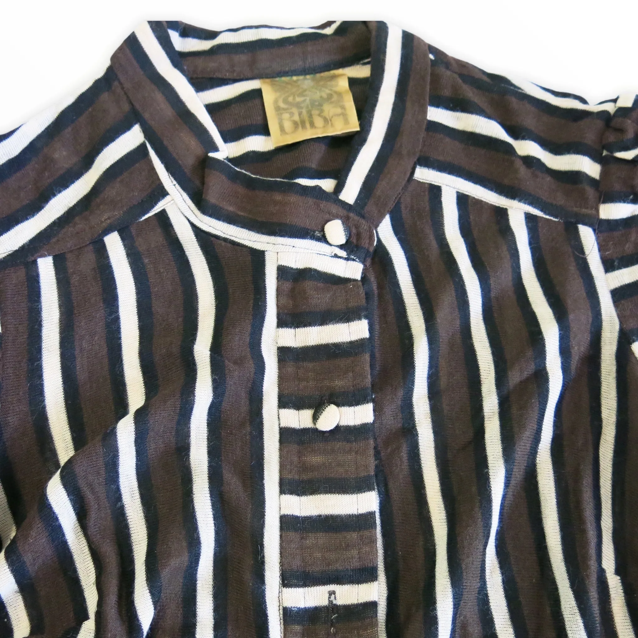 DIY Vintage Biba Fabric Bundle: Classic Striped Jersey