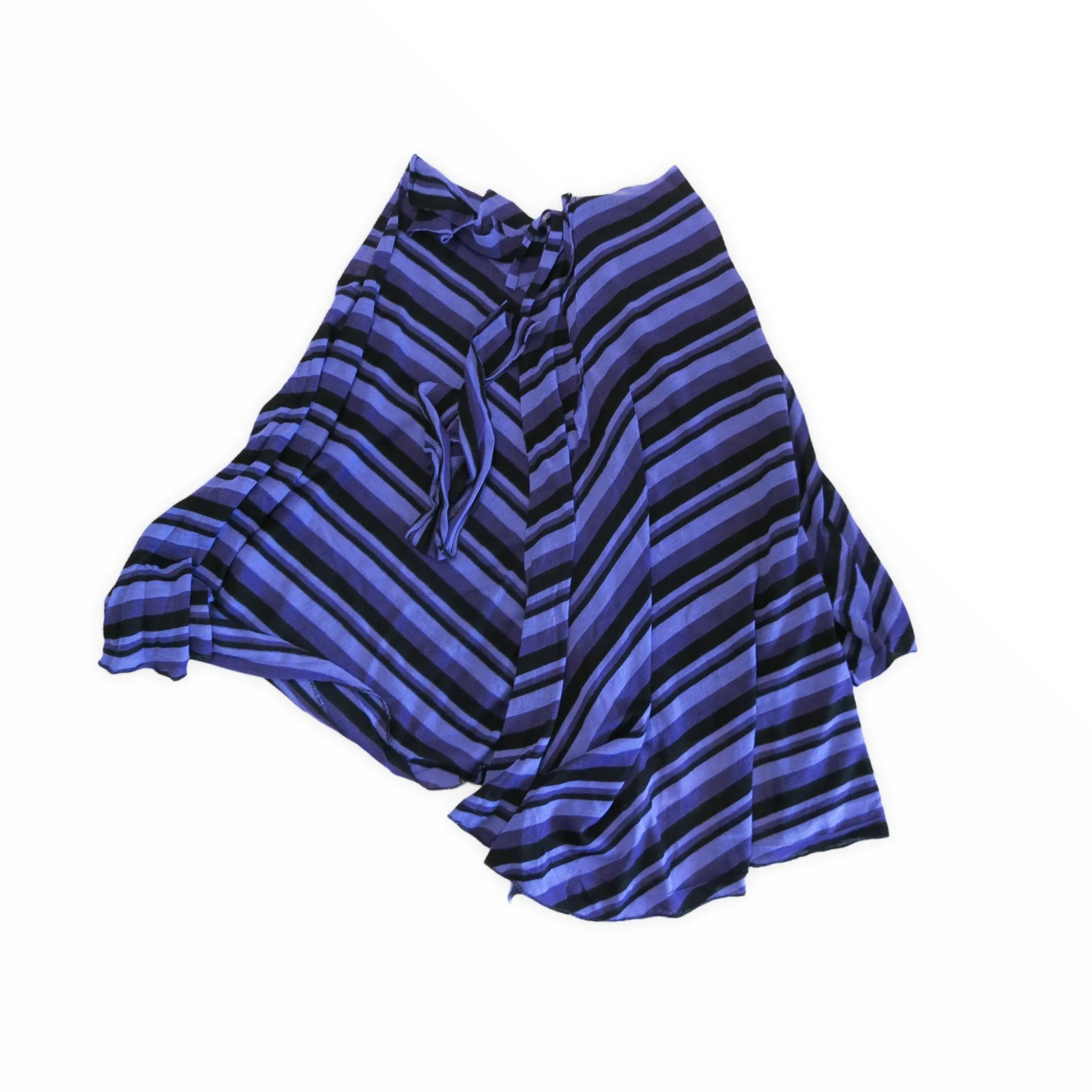 DIY Vintage Biba Fabric Bundle: Purple Striped Jersey