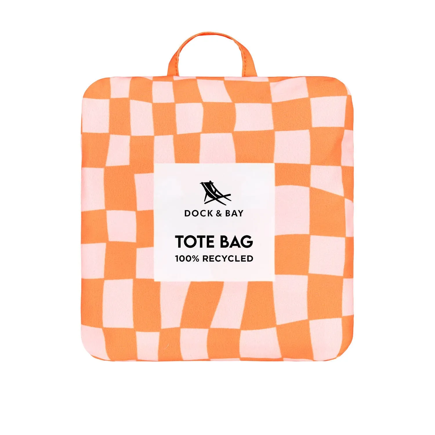 Dock & Bay Everyday Tote Bag - Groovy Check