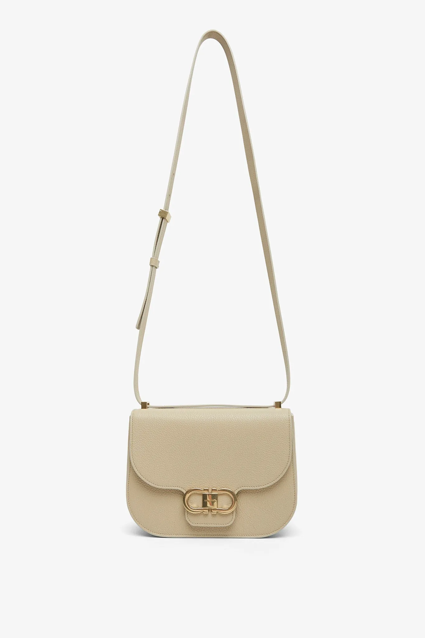 Double Gancini crossbody bag