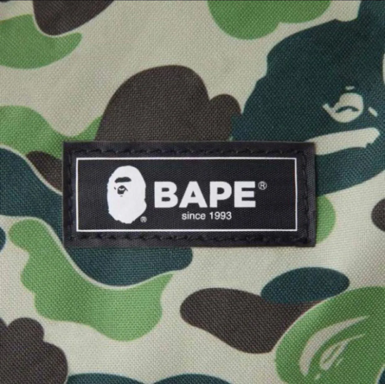 DS! A Bathing Ape Bape ABC Camo Nylon Duffle Bag