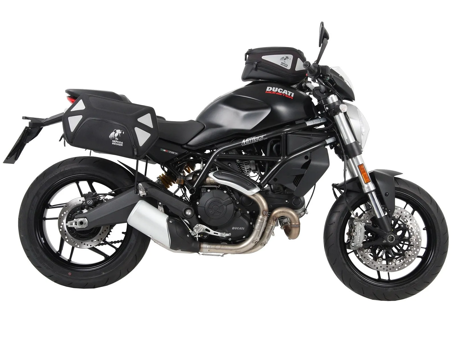 Ducati Monster 797 Carrier - C-Bow Luggage Systems