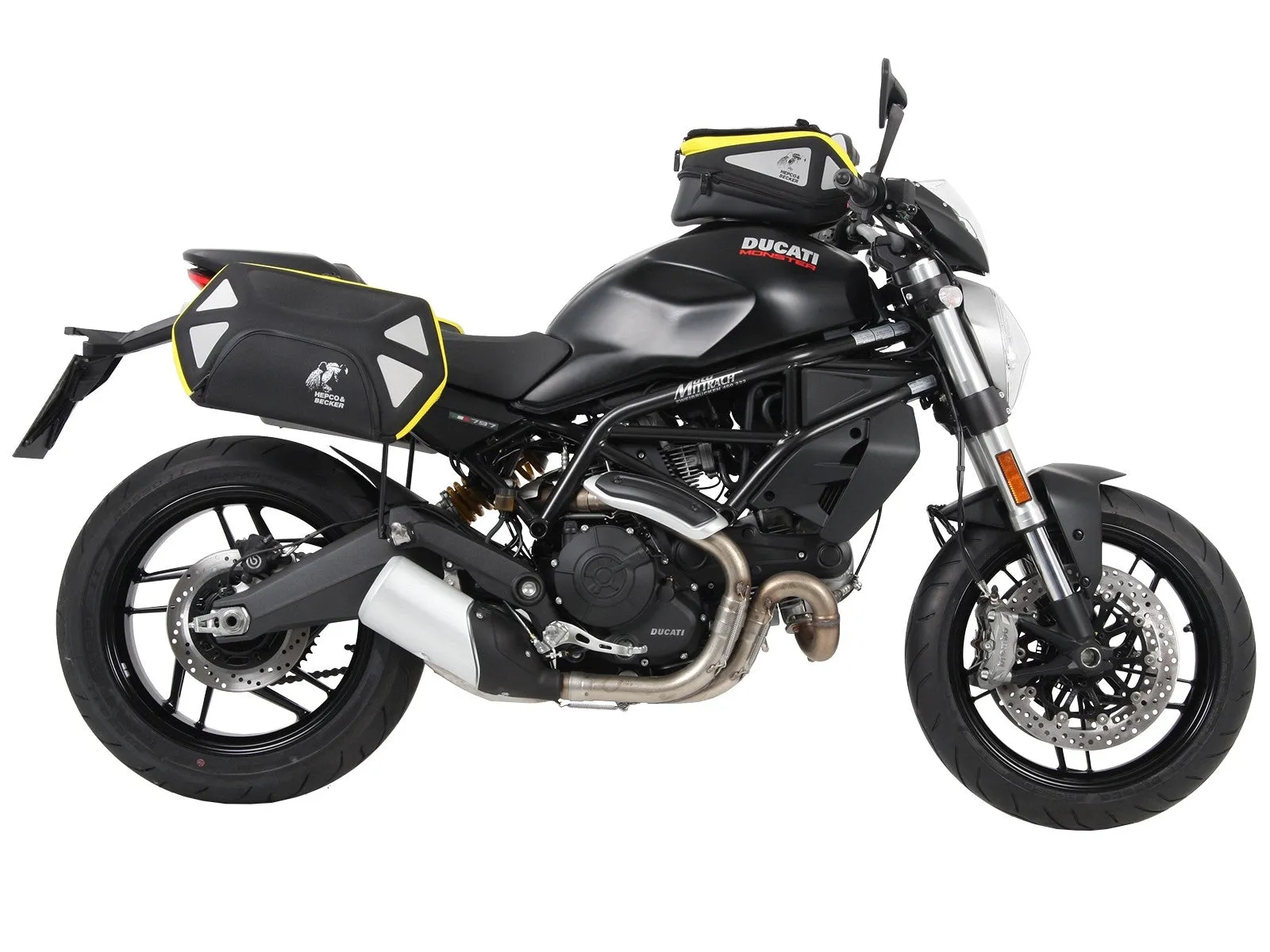 Ducati Monster 797 Carrier - C-Bow Luggage Systems