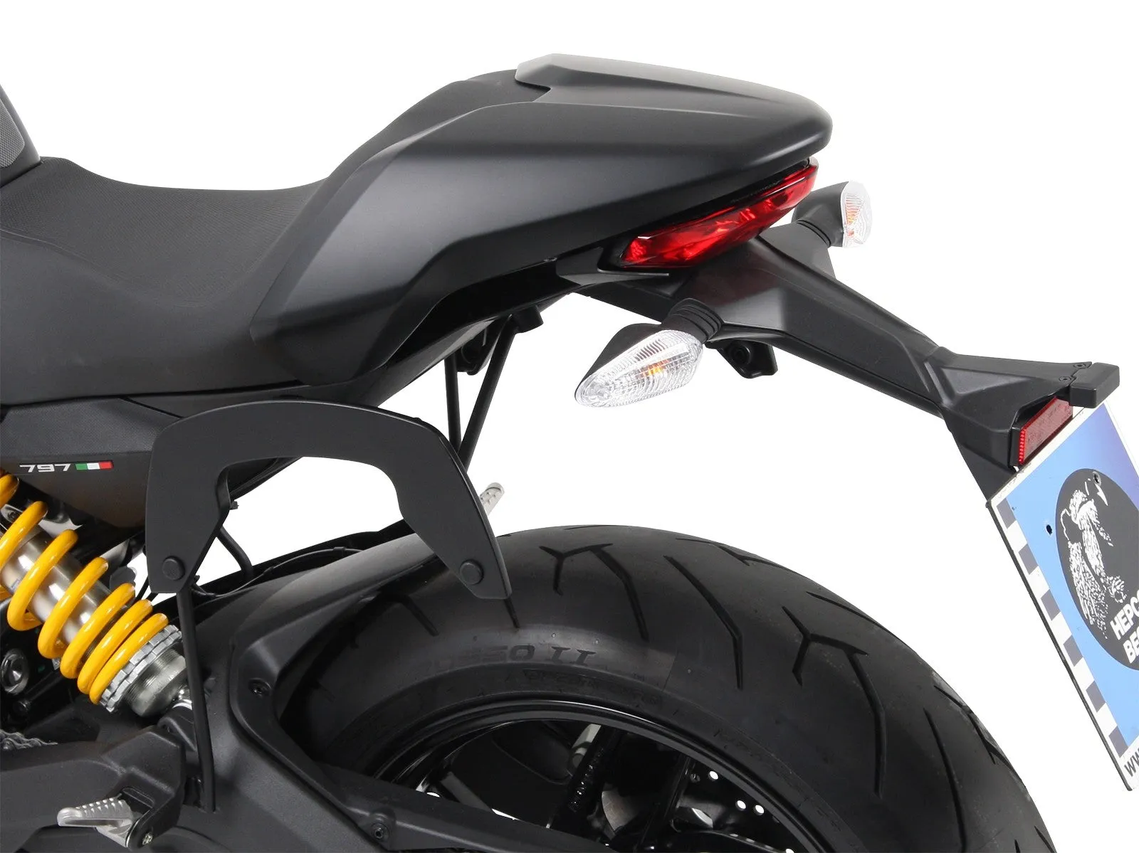 Ducati Monster 797 Carrier - C-Bow Luggage Systems