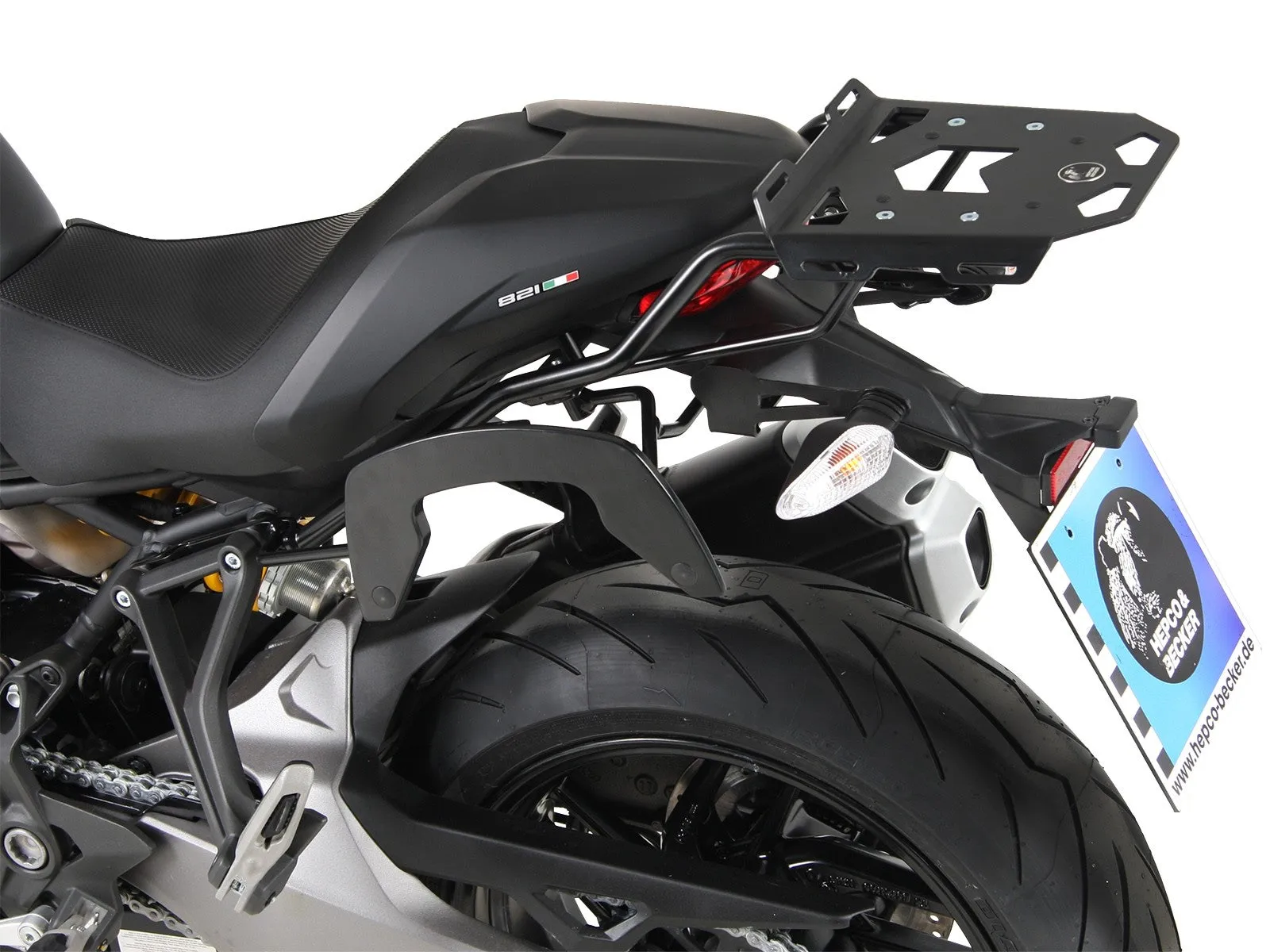 Ducati Monster 821 Carrier - C-Bow Luggage Systems
