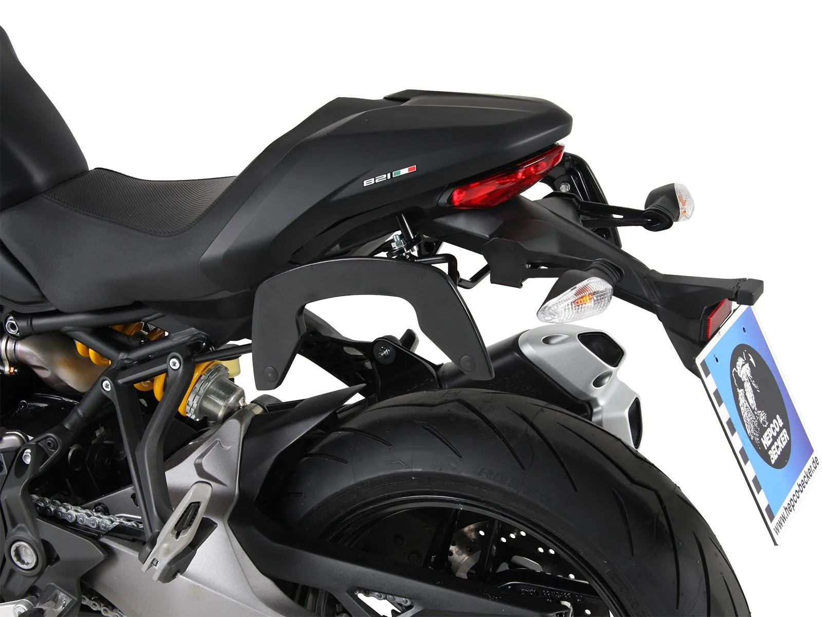 Ducati Monster 821 Carrier - C-Bow Luggage Systems