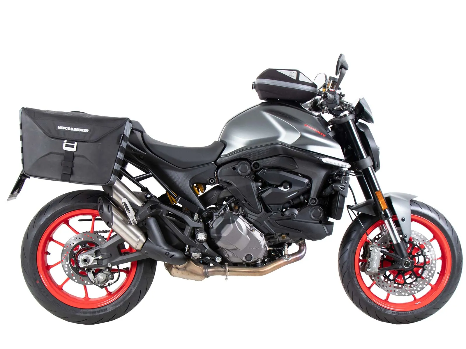 Ducati Monster 937 Sidecase Carrier - C-Bow