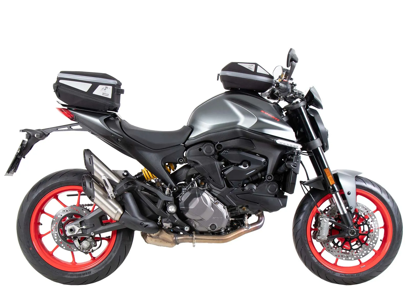 Ducati Monster 937 Sidecase Carrier - C-Bow