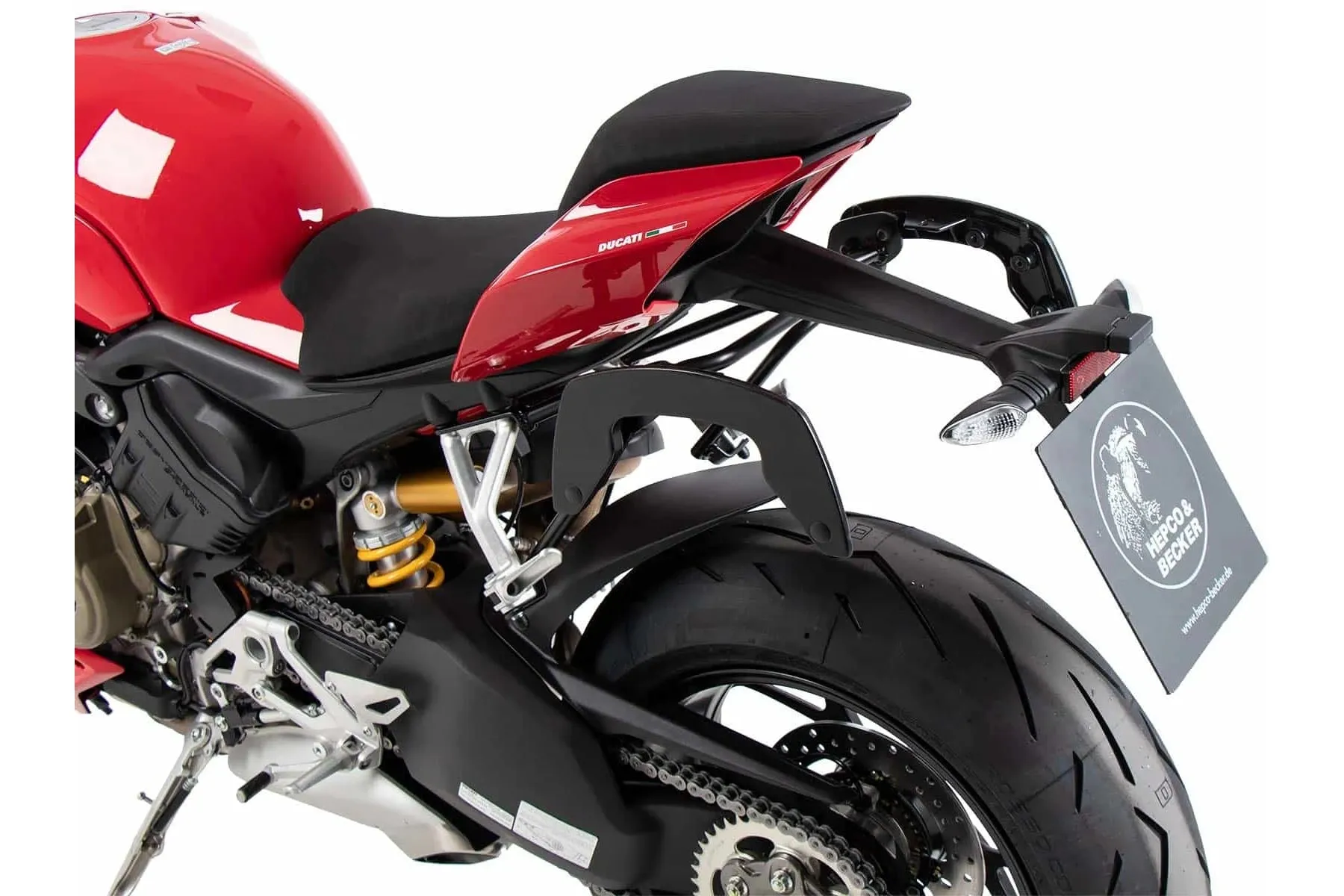Ducati Panigale V4/S/R Carrier - Sidecases "C-Bow"