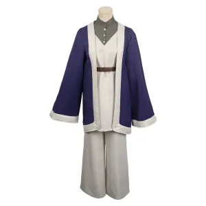 Dungeon Meshi Falin Touden Anime Purple Suit Cosplay Costume Outfits