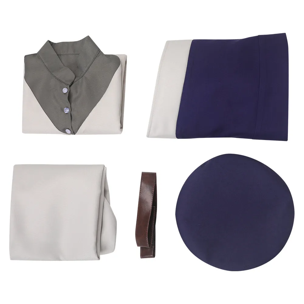 Dungeon Meshi Falin Touden Anime Purple Suit Cosplay Costume Outfits