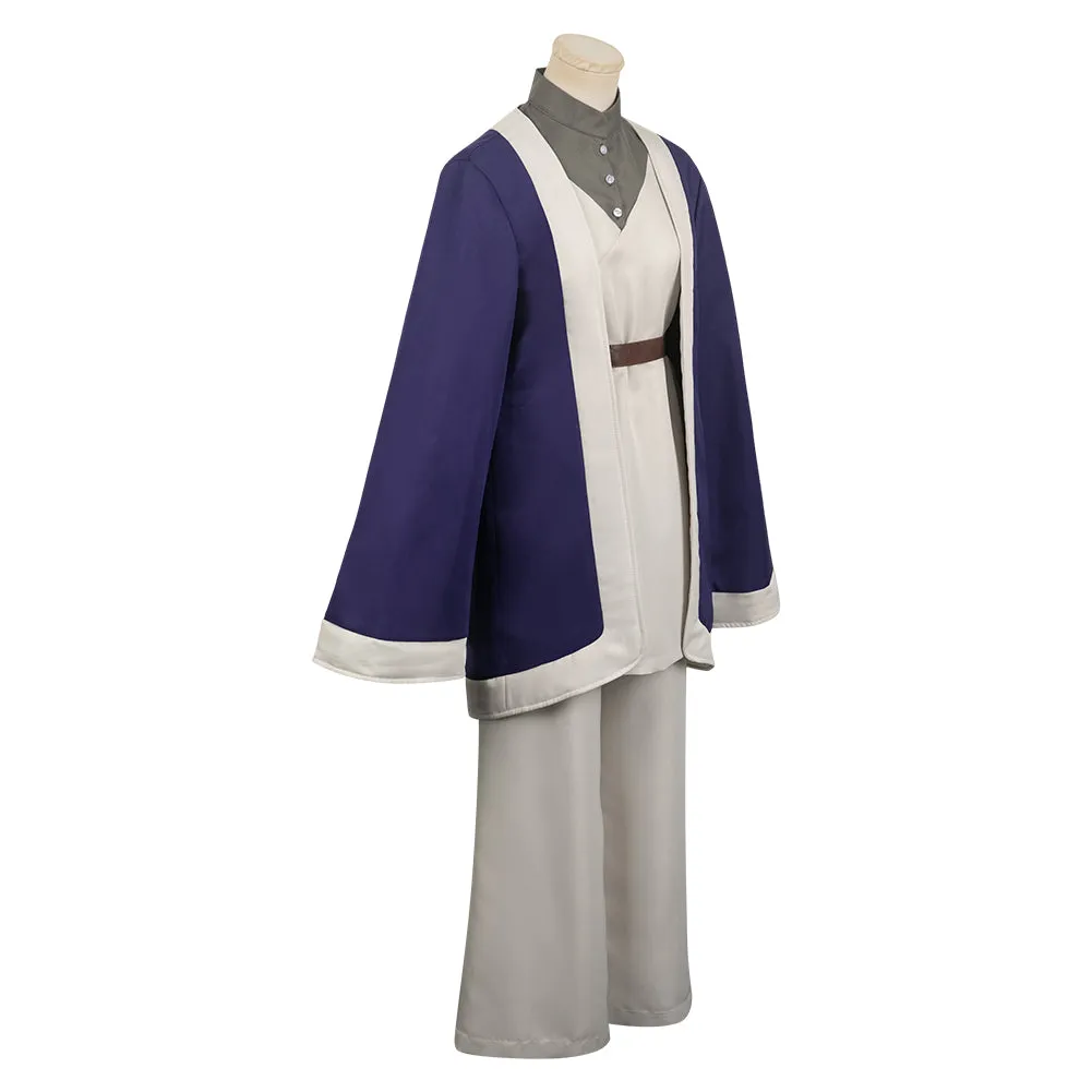Dungeon Meshi Falin Touden Anime Purple Suit Cosplay Costume Outfits