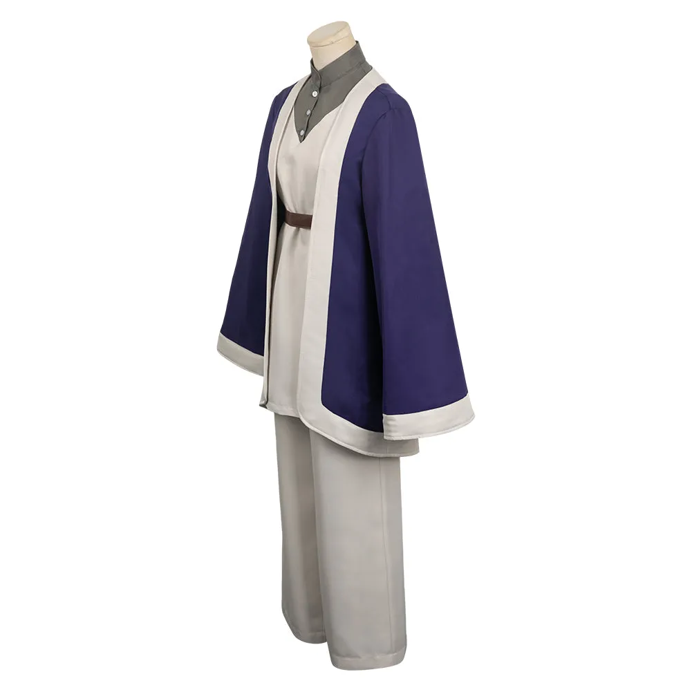 Dungeon Meshi Falin Touden Anime Purple Suit Cosplay Costume Outfits