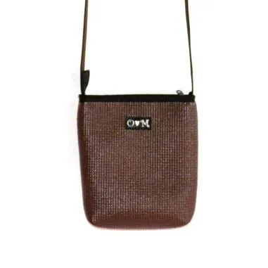 EcoM Gray Shoulder Crossbody Bag