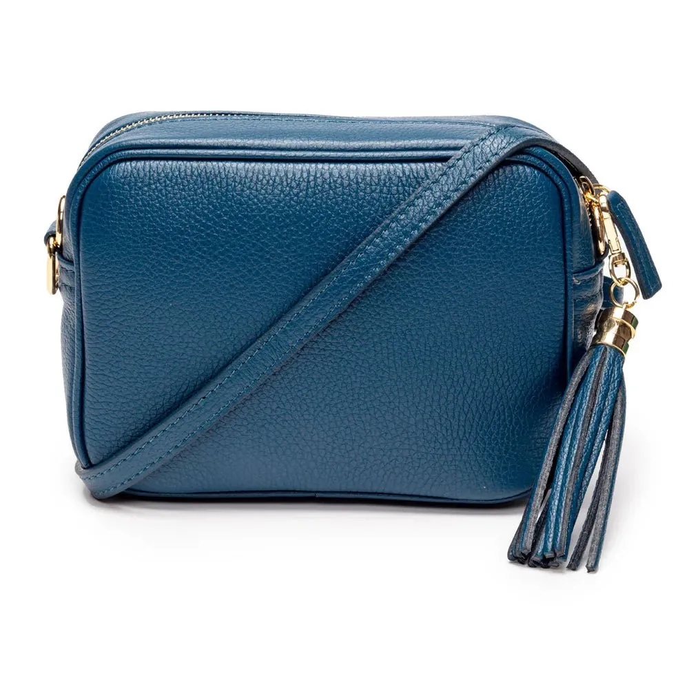 Elie Beaumont Teal Crossbody