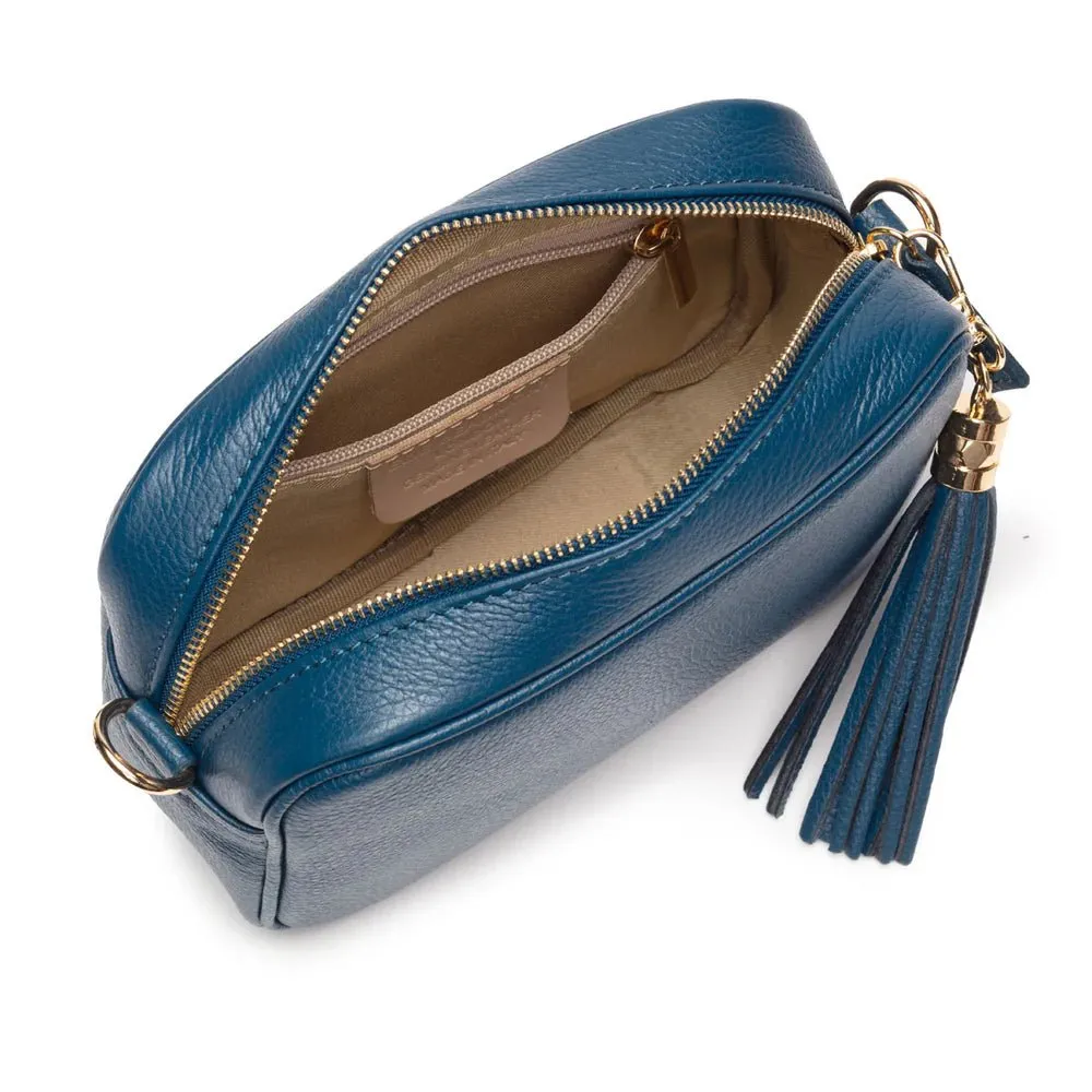 Elie Beaumont Teal Crossbody