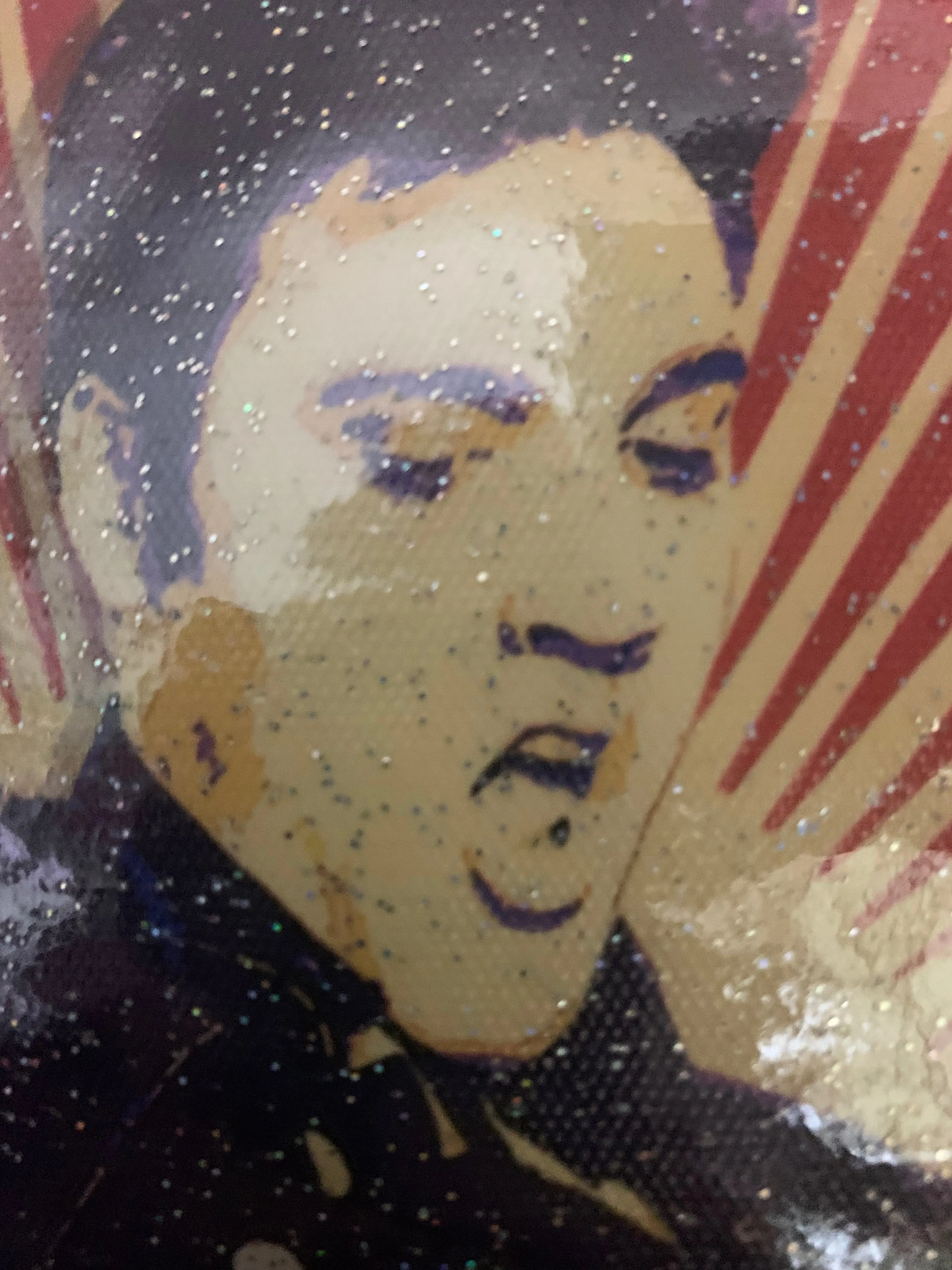 Elvis poster fan art frame it crossbody bag