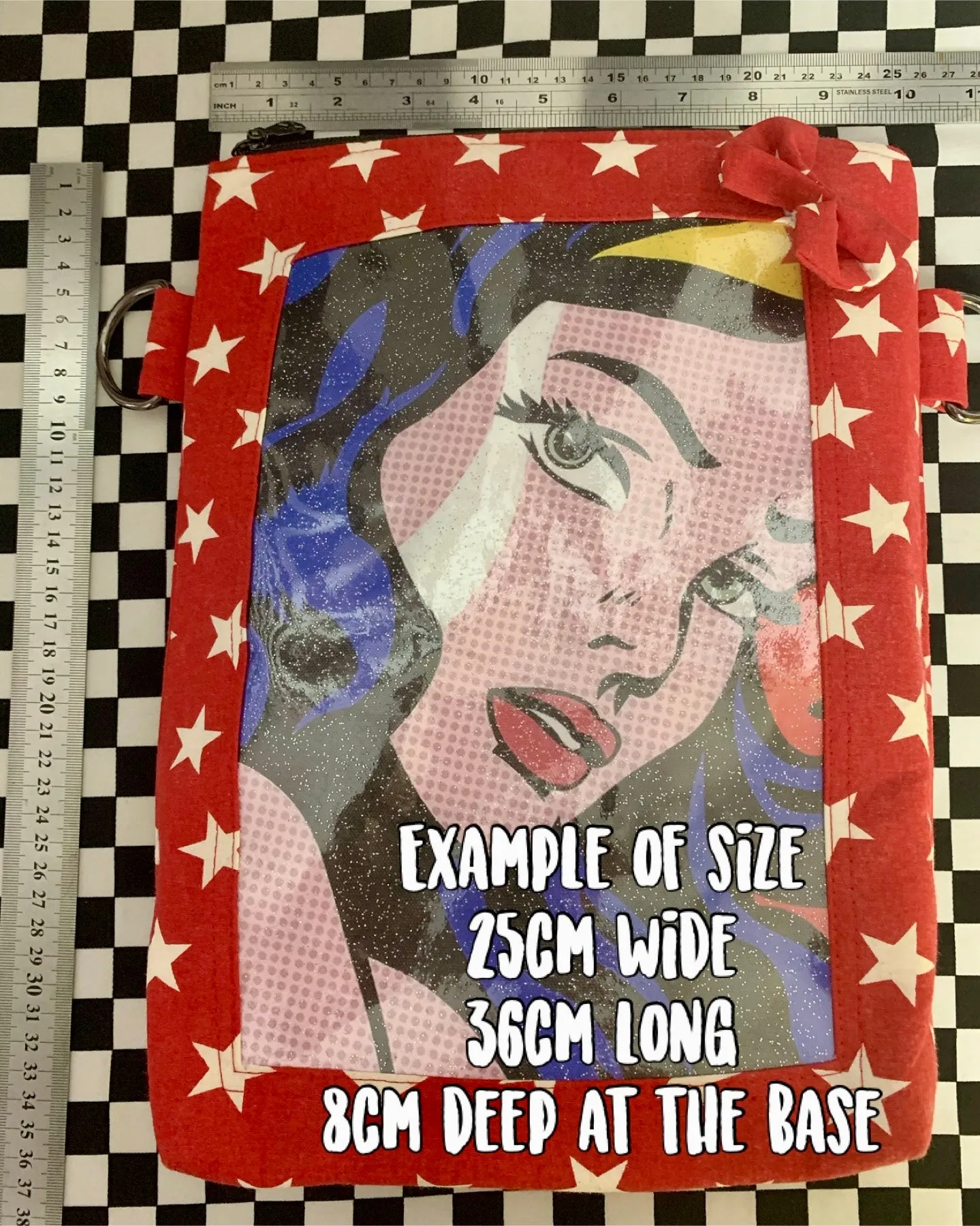 Elvis poster fan art frame it crossbody bag