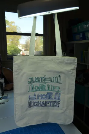 Embroidered Canvas Tote Bags