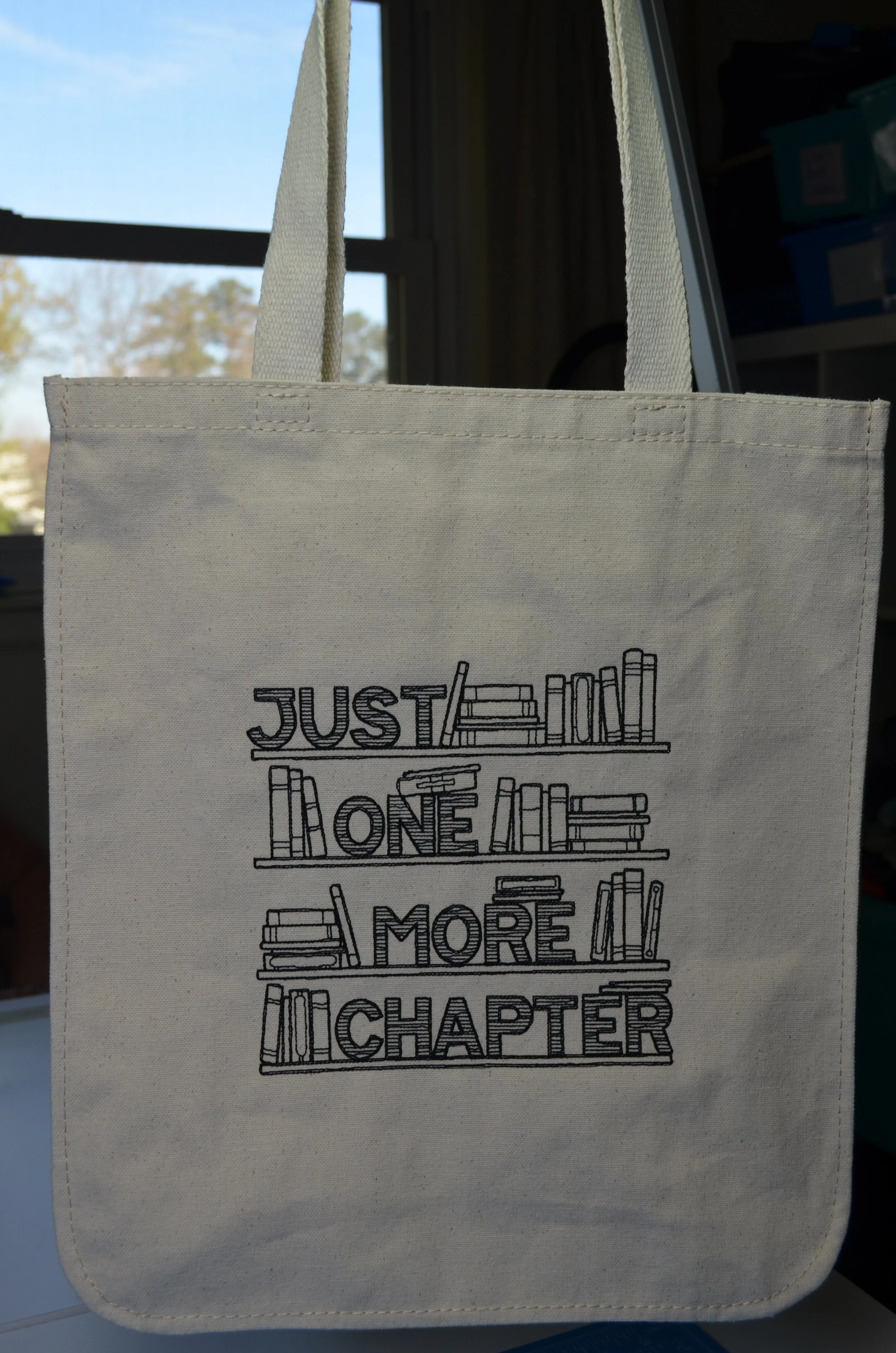 Embroidered Canvas Tote Bags