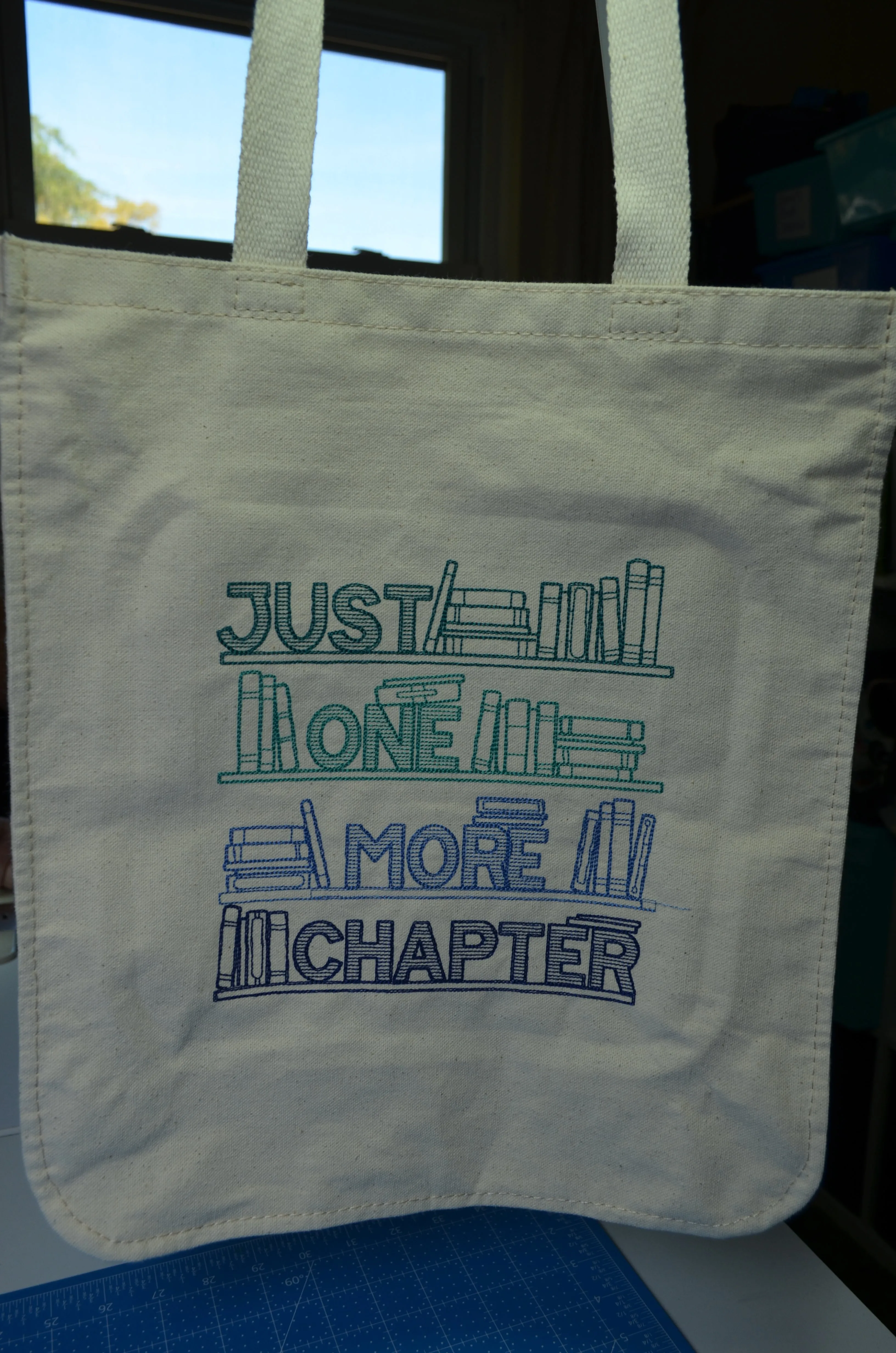 Embroidered Canvas Tote Bags