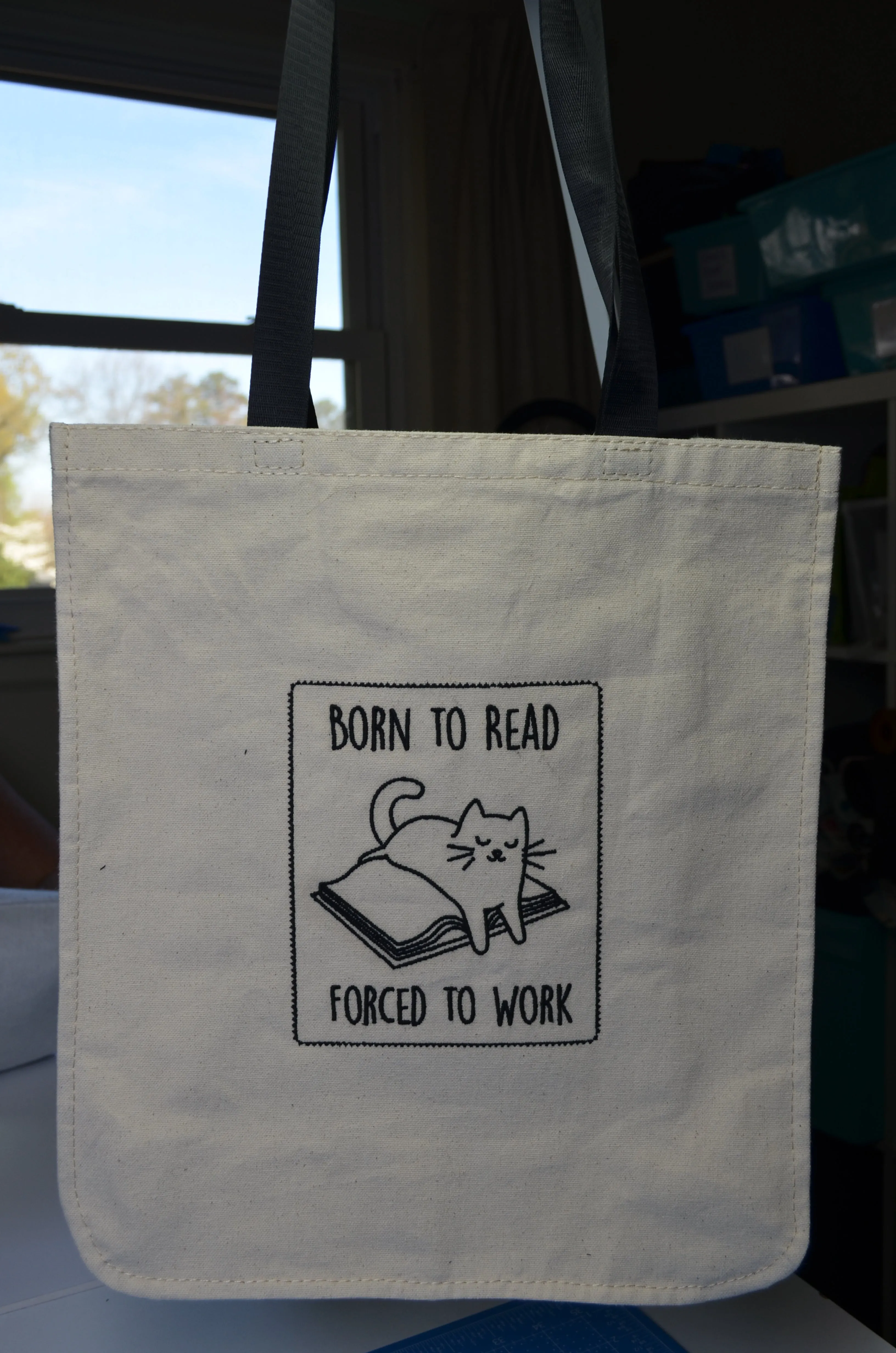 Embroidered Canvas Tote Bags