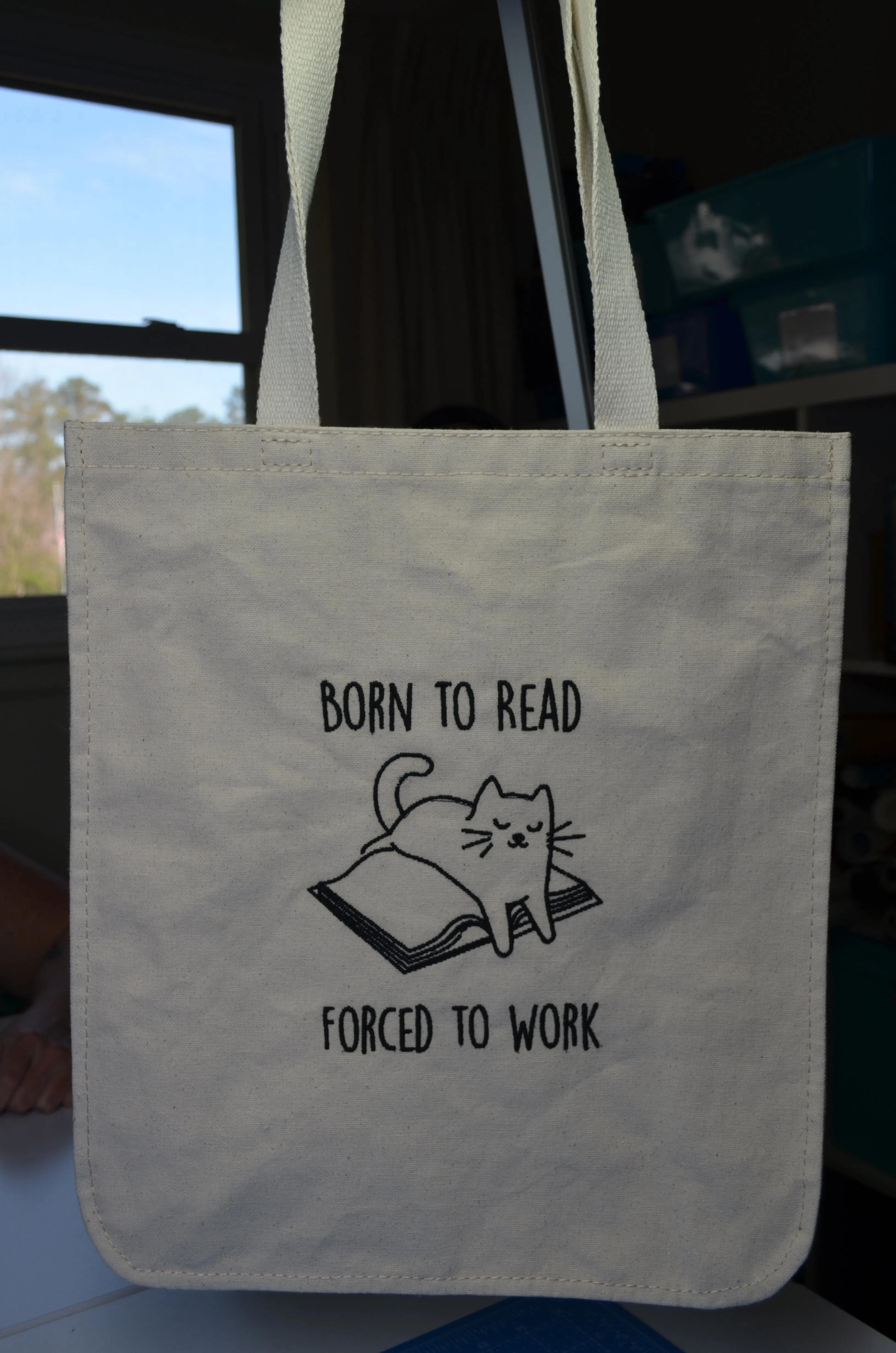 Embroidered Canvas Tote Bags