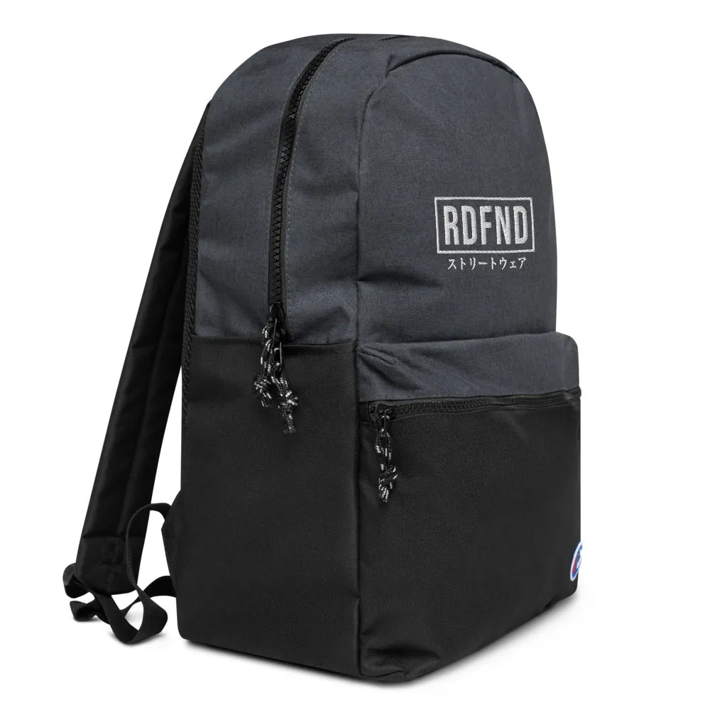 Embroidered Champion Backpack