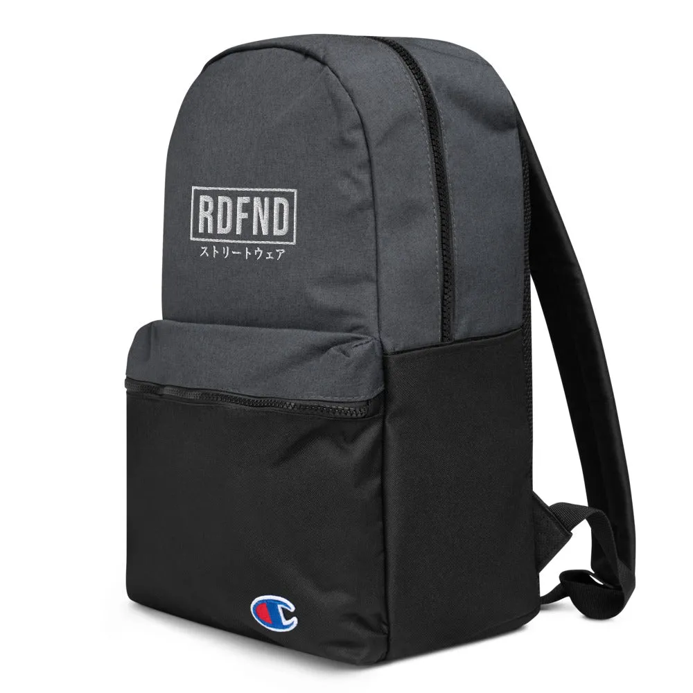 Embroidered Champion Backpack