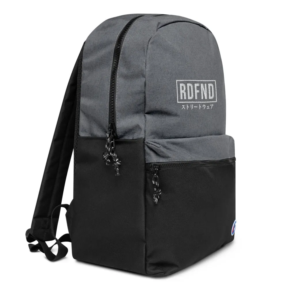 Embroidered Champion Backpack