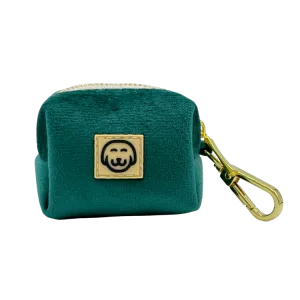 Emerald Velvet - Dog Poop Bag Holder