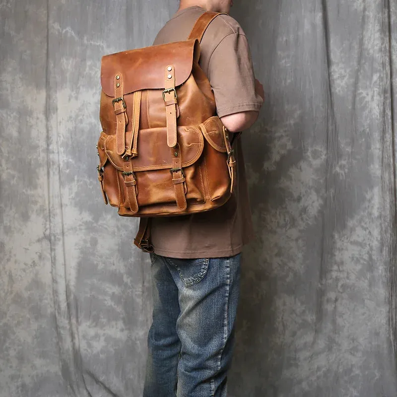 Fabio | Leather Backpack