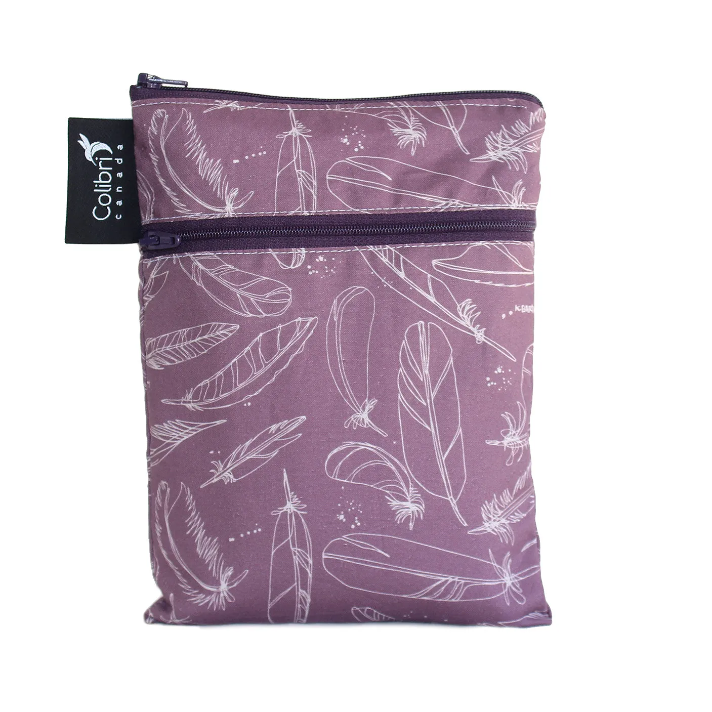 Feather Mini Double Duty Wet Bag