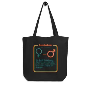 Feminism Feminist Themed Premium Eco Tote Bag