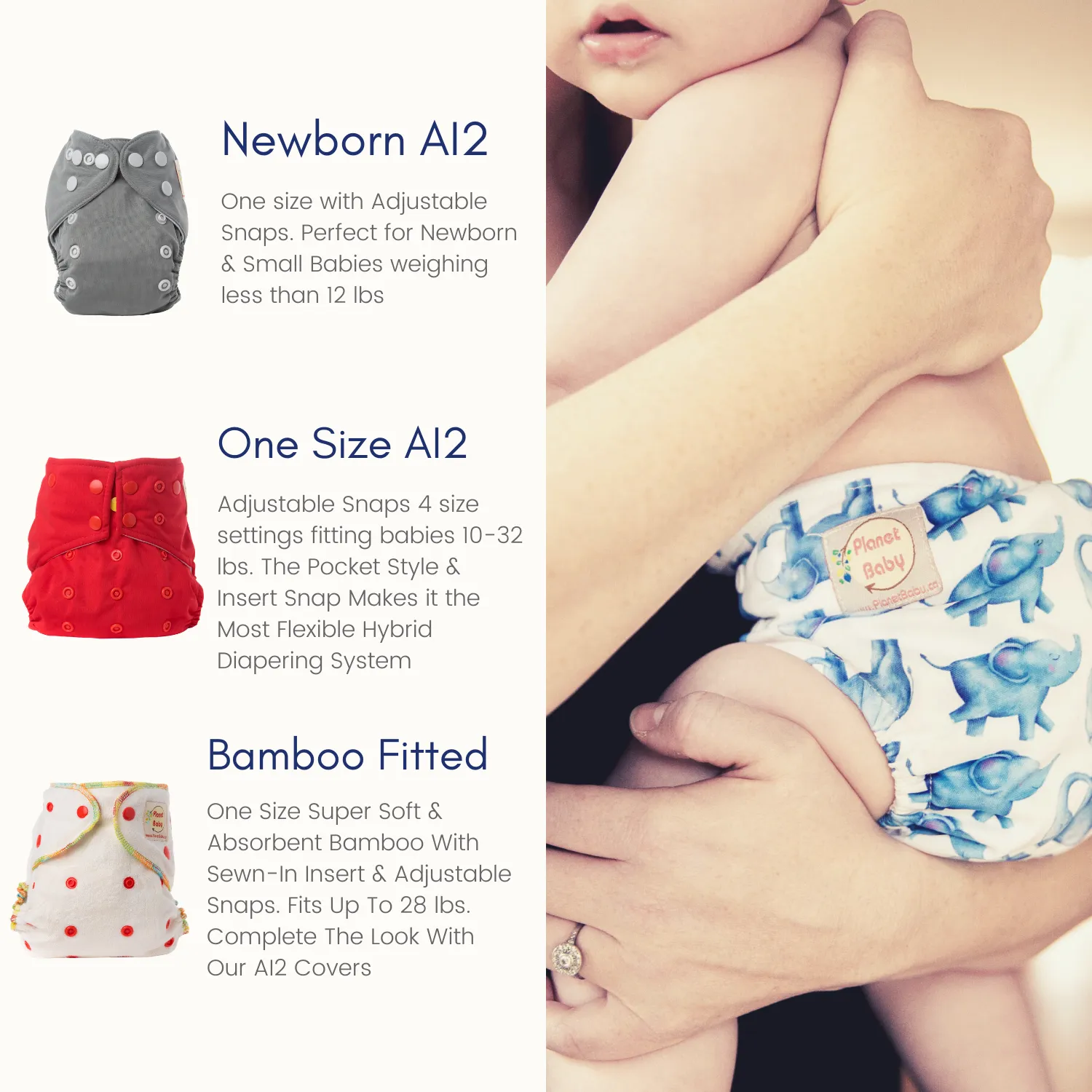Fitted Cloth Diapers
