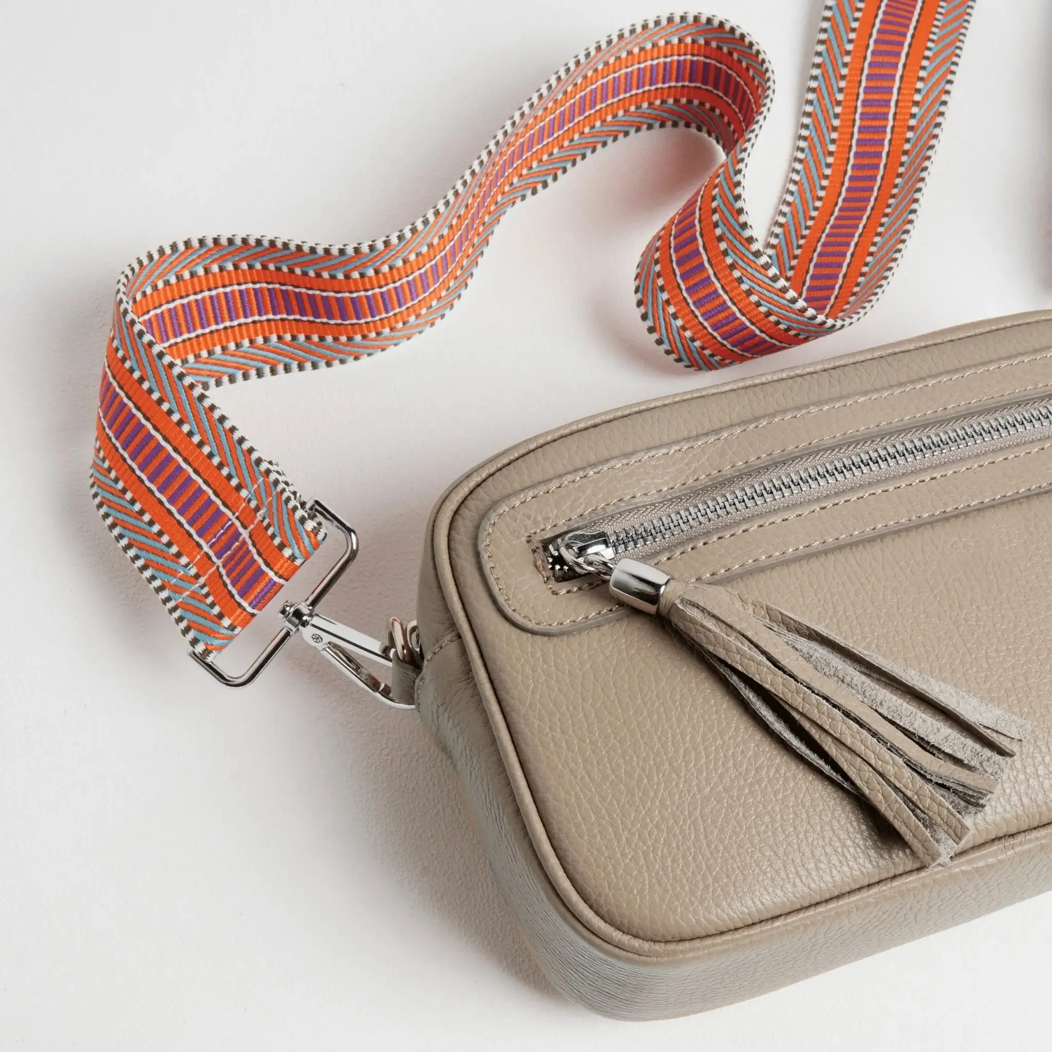 Florence Crossbody Bag in Beige