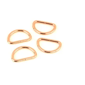 Four D-Rings 1"