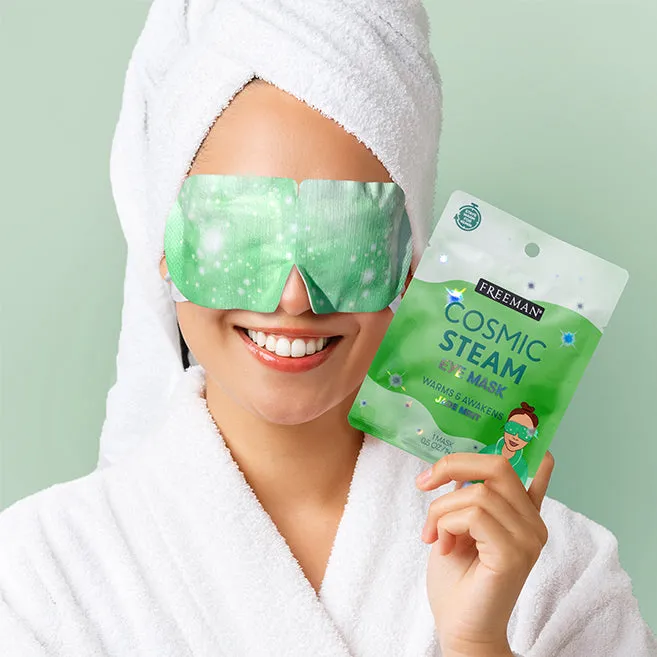 Freeman Beauty Cosmic Steam Eye Mask in Awakening Jade Mint