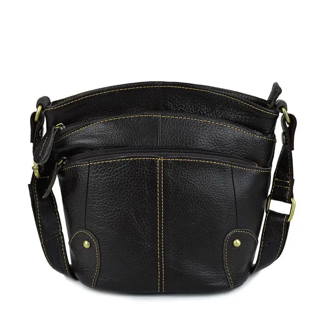 Genuine Leather Small Messenger Bags For Ladies