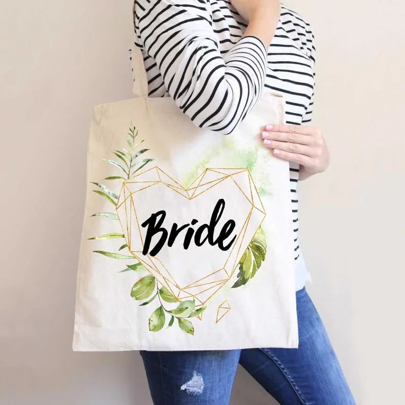Geometric Wedding Bags