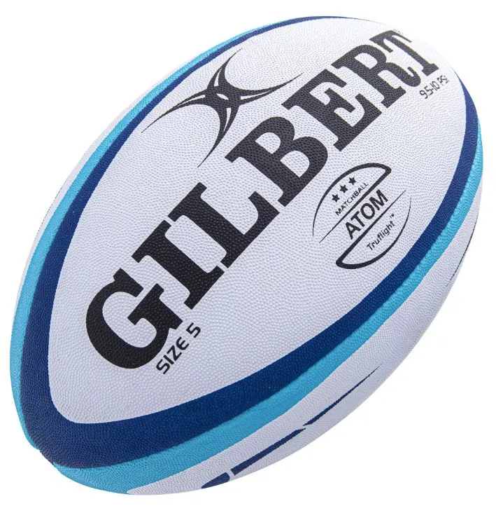 Gilbert Atom Match Ball Bundle - 10 x balls and bag