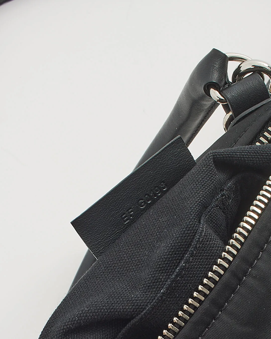 Givenchy Black/White Nylon Logo Pandora Crossbody Bag