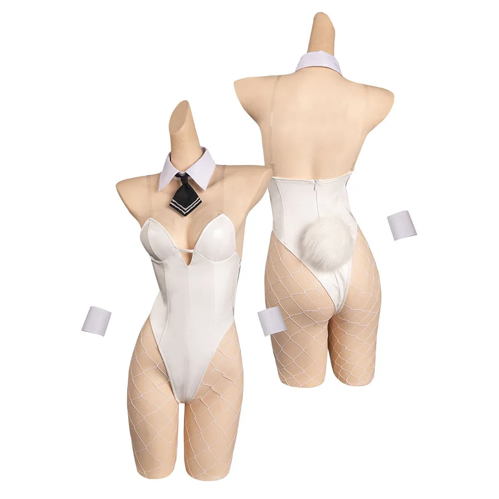 Goddess of Victory: Nikke Blanc Bunny Girl Cosplay Costume Outfits Halloween Carnival Suit