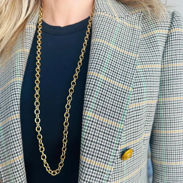 Gold Cable Chain