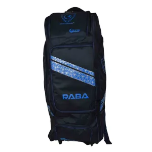 Gortonshire Raba Cricket Kitbag Duffle Navy Blue With Wheels