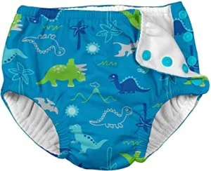 Green Sprout & i play - Ruffle Snap Reusable Absorbent Swim Diaper
