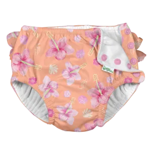Green Sprout i play - Ruffle Snap Reusable Absorbent Swim Diaper