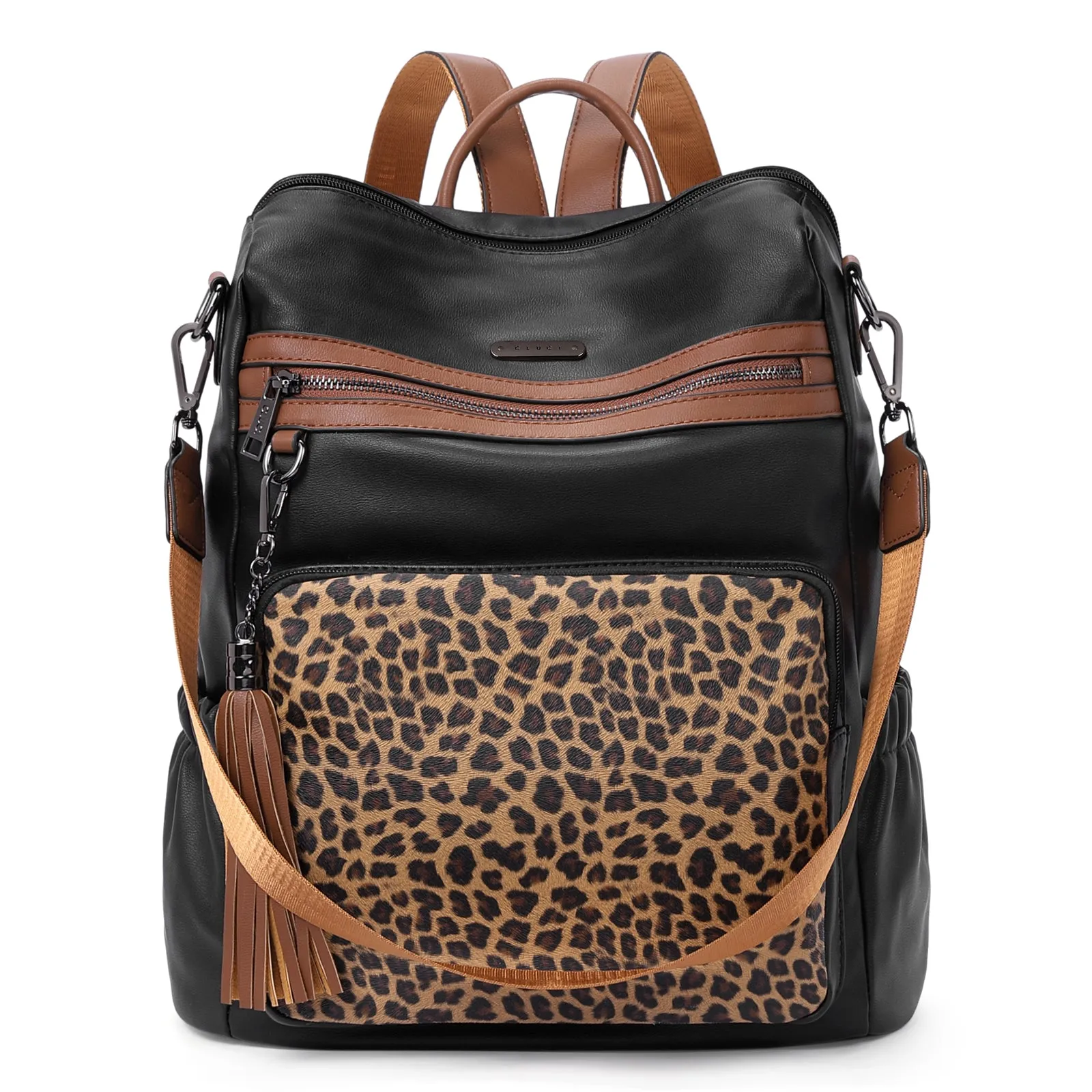 Greene Luxury Vintage Women's Leather Backpack Purse For Commuting