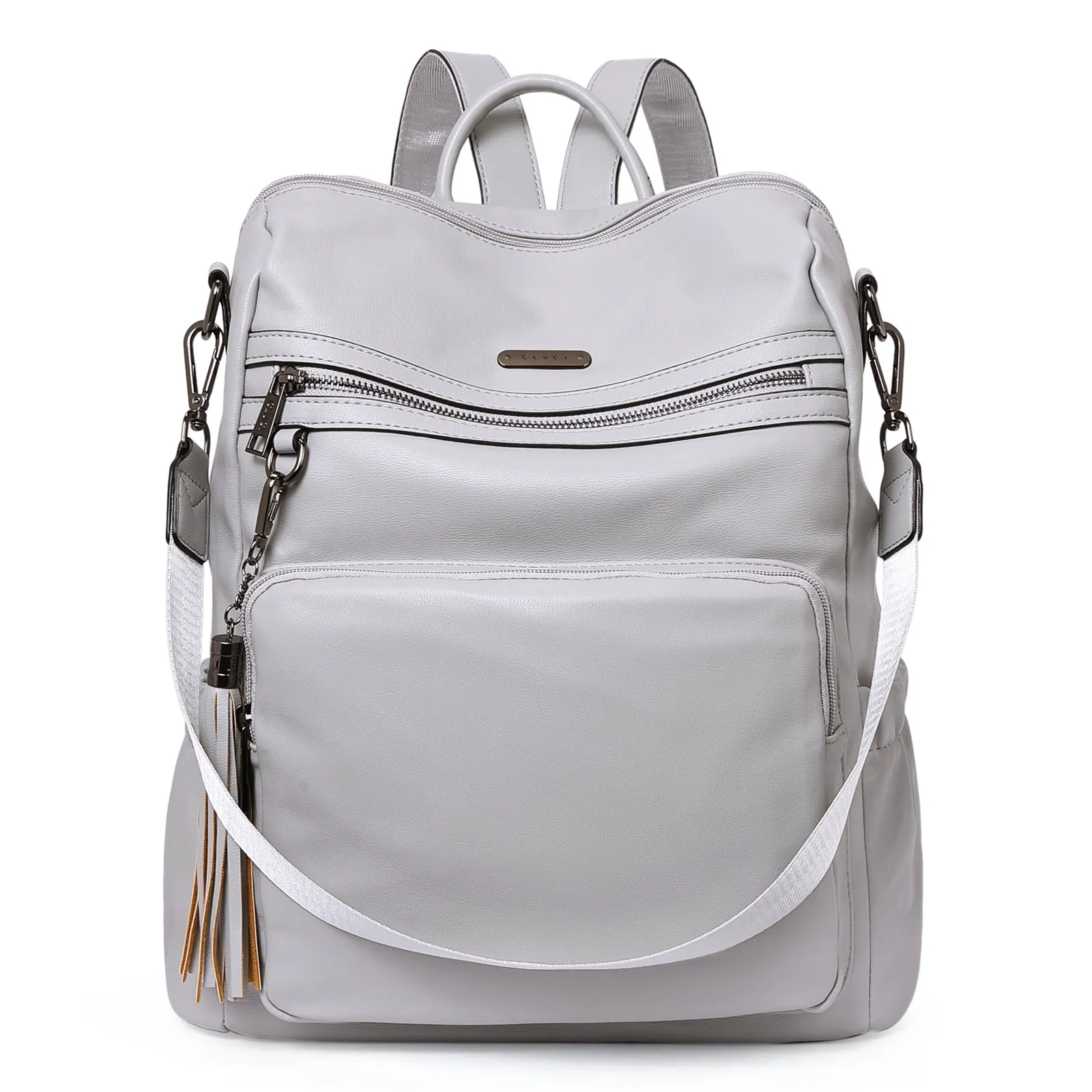 Greene Luxury Vintage Women's Leather Backpack Purse For Commuting