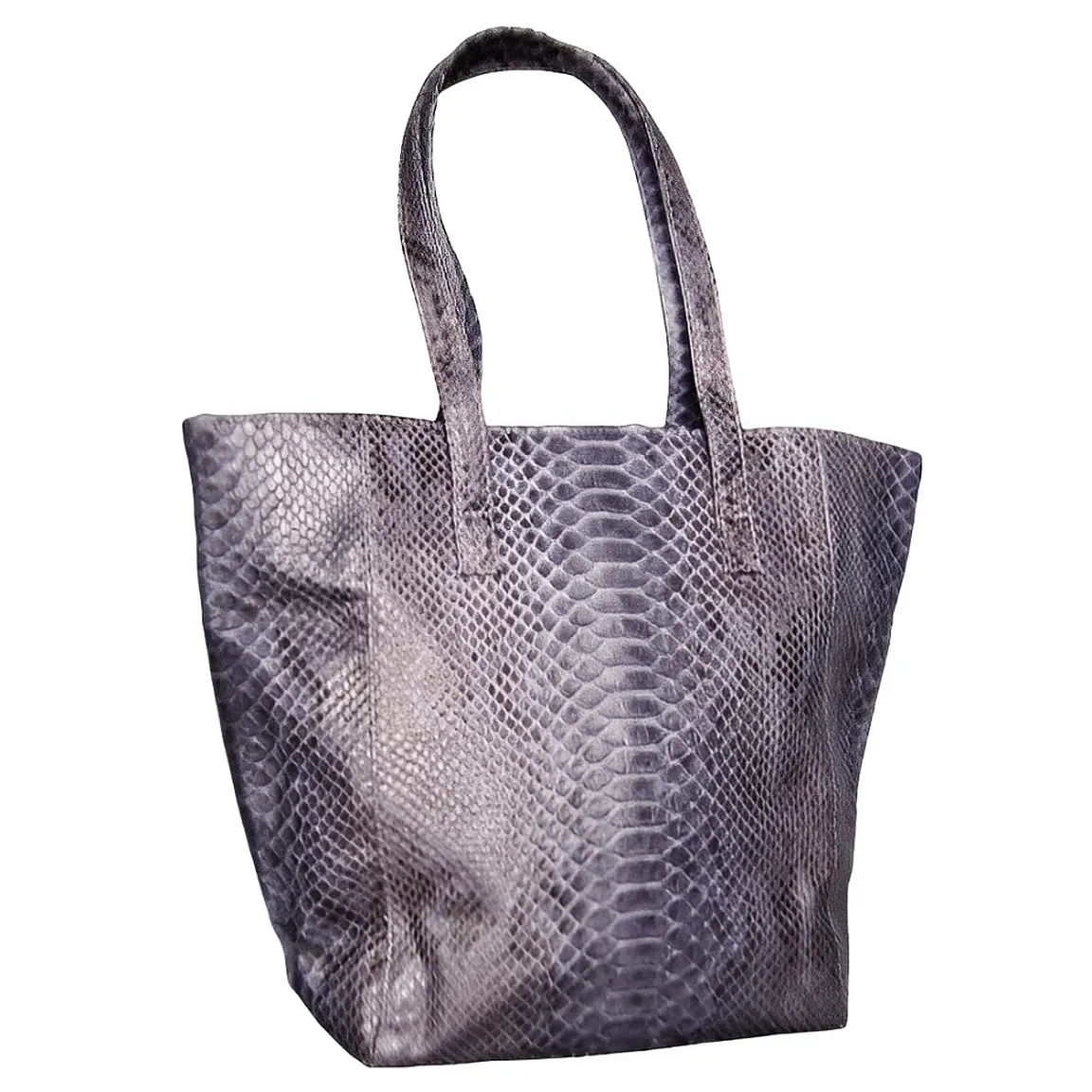 Grey Shopper Tote Bag